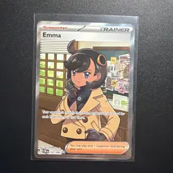Emma 107/086 Full Art Double Ultra Rare Pokemon Chaos Rising ME04 NM - Image 1