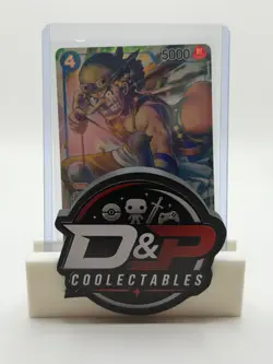 One Piece TCG Usopp OP03-041 PRB02 Alt Art SR Pillars of Strength English NM - Image 3