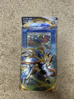 Pokemon Cards - Sword & Shield: Rebel Clash Theme Deck - ZACIAN - New - Image 1