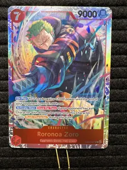 Roronoa Zoro EB04-007 (Super Rare) One Piece: Adventure on Kami's Island Foil NM - Image 1