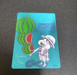 One Piece Metakira Card Luffy Watermelon NatsuComi 2026 Promo Foil - Image 1