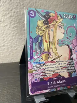 Black Maria (Illustration Box Vol.2) OP08-074 One Piece Promotion Cards Foil - Image 2