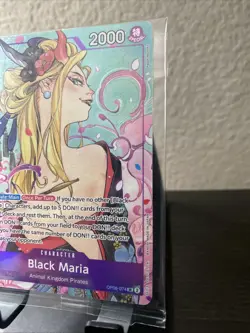 Black Maria (Illustration Box Vol.2) OP08-074 One Piece Promotion Cards Foil - Image 3