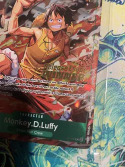 Monkey.D.Luffy P-135 OP-16 Pre-Release Event Winner One Piece TCG (Sealed) - Image 2