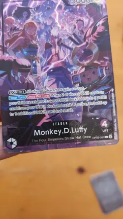 Monkey.D.Luffy (English Version 2nd Anniversary Set) OP09-061 One Piece... - Image 4