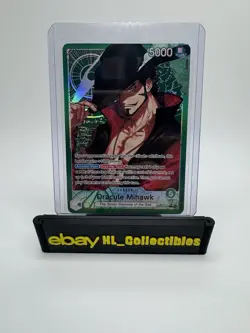 Dracule Mihawk One Piece Op14-020 Leader Parallel English - Image 1