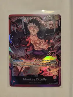 Bandai One Piece CCG Monkey D. Luffy Leader ST10-002 Holo English 6000 - Image 1