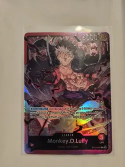 Bandai One Piece CCG Monkey D. Luffy Leader ST10-002 Holo English 6000 - Image 3