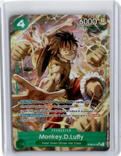 One Piece Starter Deck EX: ST30-012 Monkey.D.Luffy Super Rare English - Image 1