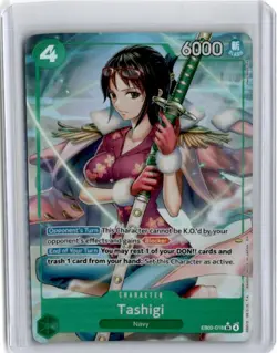 One Piece Heroines Edition EB03-018 Tashigi (Alternate Art) Super Rare English - Image 1
