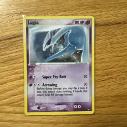 Pokemon TCG Lugia Pop Series 5 Holo Rare Card 2/17 LP Condition - Image 1