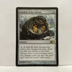 MTG Sundial of the Infinite Magic: The Gathering Core 2012 Rare #218 - Image 1