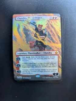 Chandra, Flameshaper (Borderless) Foundations Regular Foil - Image 1