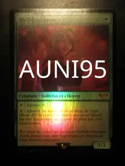 mtg magic Delighted Halfling FOIL FRENCH vf fr Halfeline ravie - Image 1