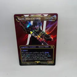 Noctis, Prince of Lucis Borderless Surge Foil FINAL FANTASY Magic The Gathering - Image 1