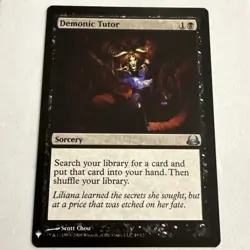 Mint/Near-Mint, English - 1 x MTG Demonic Tutor Duel Decks: Divine vs. Demonic - Image 1