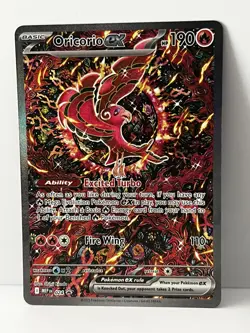 Pokemon TCG Oricorio ex 024 Promo from Mega Charizard X UPC - Near Mint - Image 1