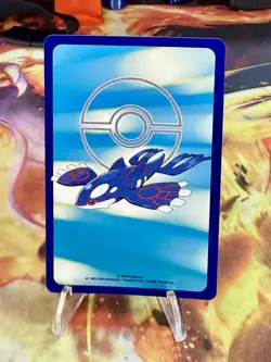 2003 Pokemon Sapphire Regice Poker Playing Card King Of Clubs Kyogre Deck - Image 2