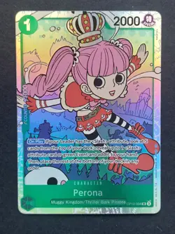 Perona op12-034 SR, one piece tcg, nm - Image 1