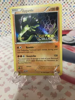 Zygarde XY129 Promo XY Promos Stamped Staff Pokemon Card - Image 1