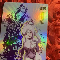 Shalltear Bloodfallen OVERLORD Insta INFLUENCER ZR Waifu Anime Girl Card - Image 2