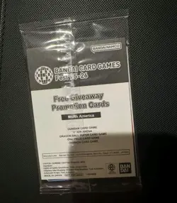 SEALED TCG Bandai Card Games Fest 25-26 Promo PACK-Gundam, OP, Digimon, UA, &DBS - Image 2