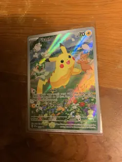Pokemon Pikachu TCG SVP 088 Black Star Promo Card Paldea Adventure Chest - Image 2
