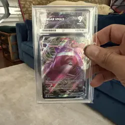 Gengar VMAX 157/264 Fusion Strike ACE 9 Mint Holo Pokemon Graded Card - Image 3