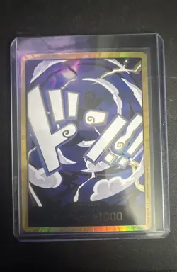 DON!! Card (GEAR5 Luffy) (Gold) Premium Booster -The Best- Vol. 2 Foil - Image 1