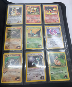 Pokemon Cards - Complete Uncommon & Common Gym Heroes Set + Folder - NM - Image 2