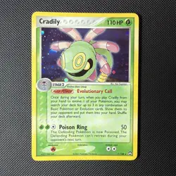 Cradily 7/108 Power Keepers Holo Pokemon Card - Image 2