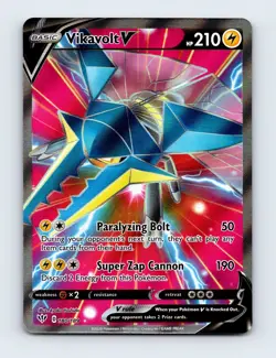 NM Vikavolt V 180/189 Darkness Ablaze Ultra Rare Pokemon Card - Image 1