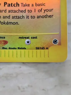 Pichu 58/165 Reverse Holo Rare Expedition Pokemon Card - Image 3