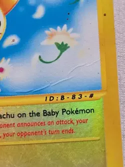 Pichu 58/165 Reverse Holo Rare Expedition Pokemon Card - Image 5