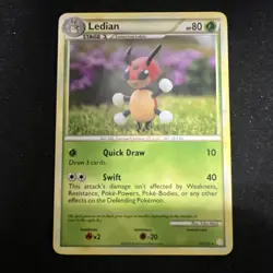 Ledian HeartGold SoulSilver 25/123 Pokemon Card - Image 1