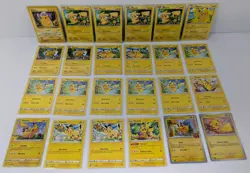 Pikachu 24 Card Lot - Pokemon TCG - Base Set To Modern! - Image 1