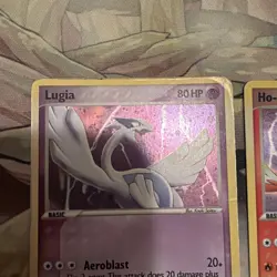 Pokemon TCG EX Unseen Forces Holo Lugia 29/115 & Ho-Oh 27/115 Cards 2005 Lot - Image 3