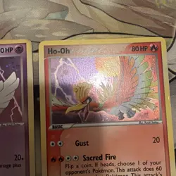 Pokemon TCG EX Unseen Forces Holo Lugia 29/115 & Ho-Oh 27/115 Cards 2005 Lot - Image 5