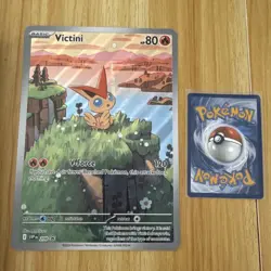 Victini SVP 208 Jumo oversize Promo Pokemon card NM - Image 1