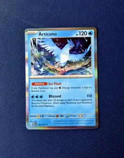 Articuno 144/165 Rare Holo Scarlet & Violet 151 Pokemon TCG Card - NM/MINT - Image 1