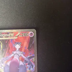 Team Rocket's Mewtwo ex 231/182 SIR Destined Rivals Pokemon Card - Image 5