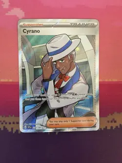 Pokemon Card Cyrano 230/191 Ultra Rare Surging Sparks Near Mint - Image 1