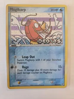 Magikarp 64/107 Deoxys Reverse Holo Stamped Pokemon TCG Card - Image 1