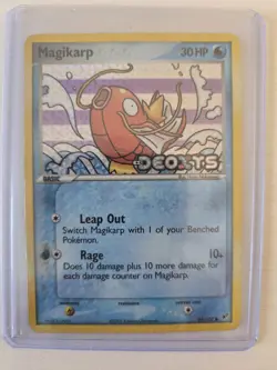 Magikarp 64/107 Deoxys Reverse Holo Stamped Pokemon TCG Card - Image 3