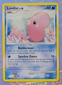 Luvdisc 77/106 Great Encounters Pokemon Card NM - Image 1