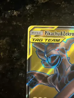 Pikachu & Zekrom GX - 162/181 - Full Art Ultra Rare - Team Up - Pokemon Card LP - Image 2