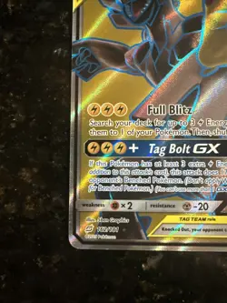 Pikachu & Zekrom GX - 162/181 - Full Art Ultra Rare - Team Up - Pokemon Card LP - Image 4