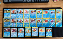 ✨ 25 Card Lot FRENCH Magikarp (Magicarpe) Pokemon TCG Reverse + Non Holos - Image 1
