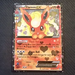 Pokemon Flareon EX Holo Rare Card RC6/RC32 Generations Radiant Collection LP+ - Image 1