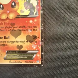 Pokemon Flareon EX Holo Rare Card RC6/RC32 Generations Radiant Collection LP+ - Image 5